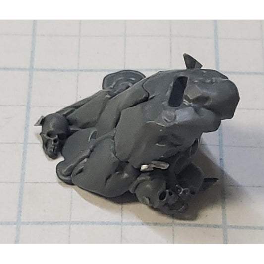 40k Chaos Space Marines Bits Daemon Prince Base Tactical Stone w Skull