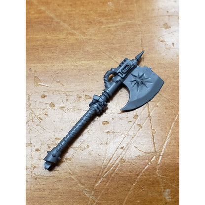 40k Chaos Space Marine Bits Chosen Engraved Power Axe