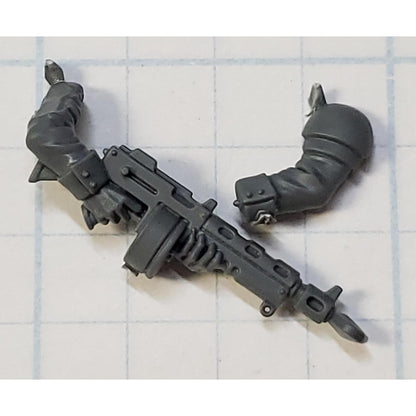 40k Astra Militarum Bits Cadian Shock Troops Sergeant Autogun w Drum