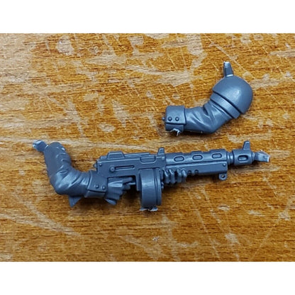 40k Astra Militarum Bits Cadian Shock Troops Sergeant Autogun w Drum
