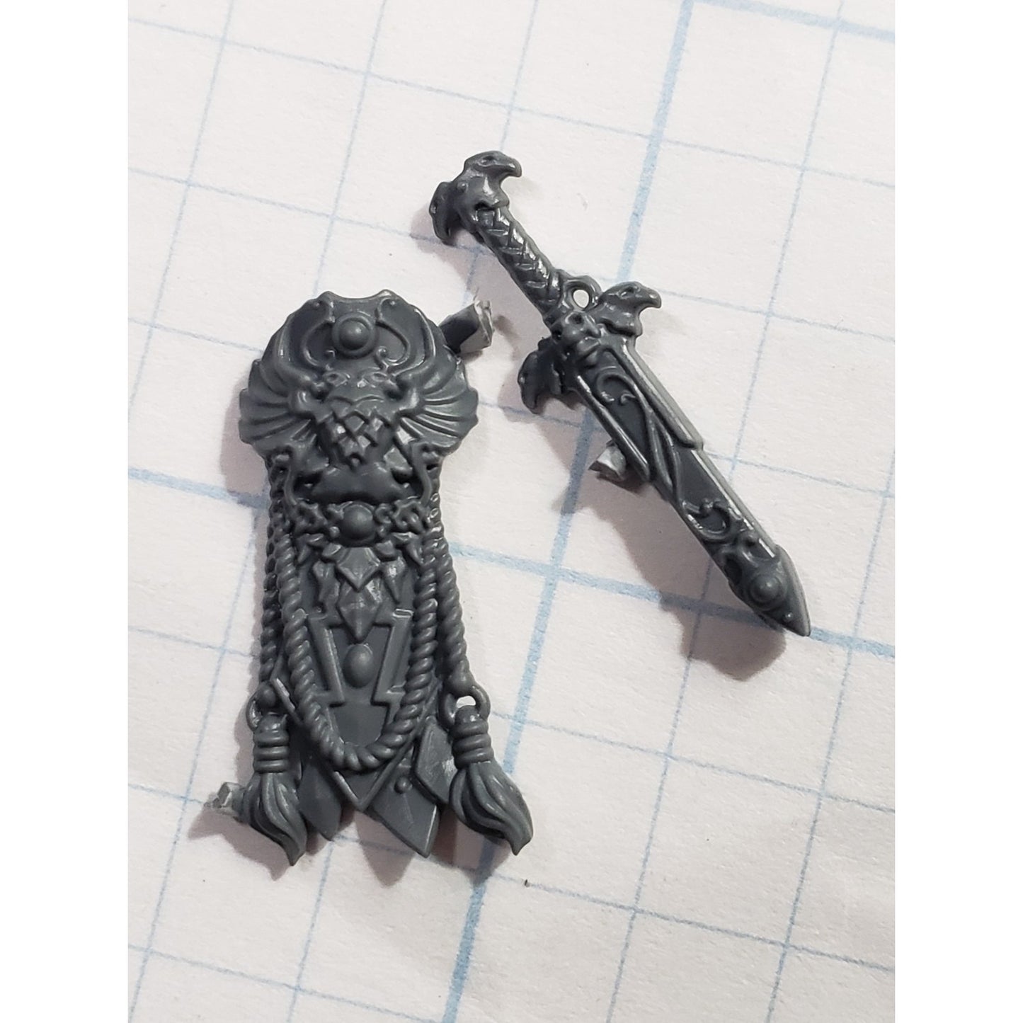 40k Adeptus Custodes Bits Allarus Terminator Shield Captain Scabbard Tabard SC51
