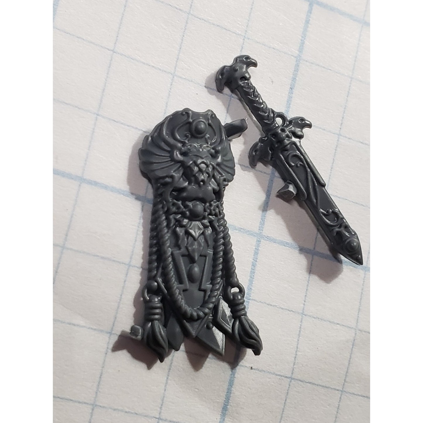 40k Adeptus Custodes Bits Allarus Terminator Shield Captain Scabbard Tabard SC51