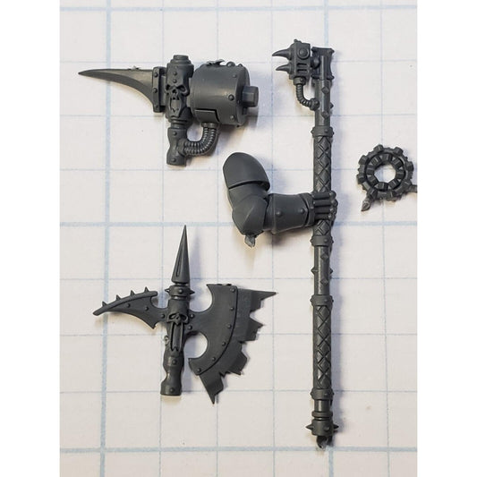 40k Chaos Space Marine Bits Warpsmith  Thunder Hammer Power Axe #16