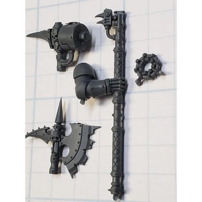 40k Chaos Space Marine Bits Warpsmith  Thunder Hammer Power Axe #16