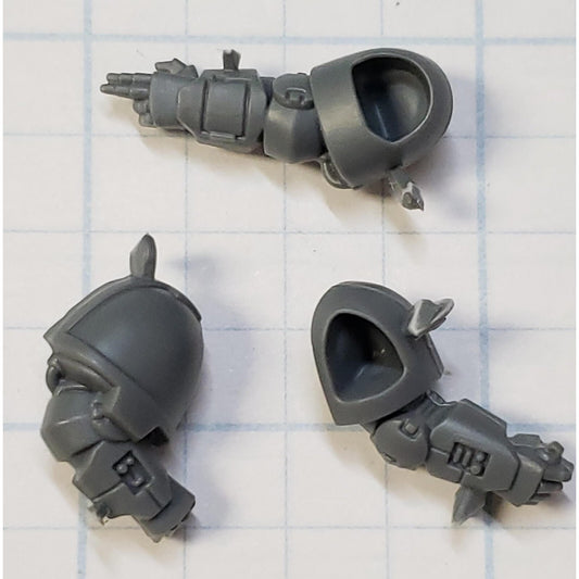 40k Space Marine Bits Heavy Intercessor Gravis Armor Pointing Grenade Fist Arms