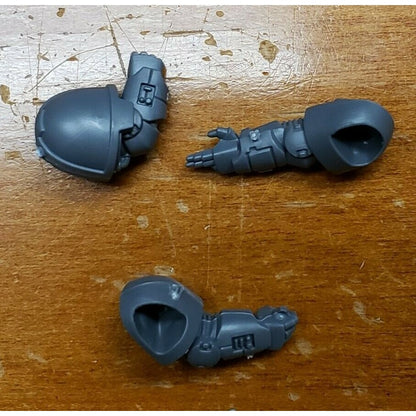 40k Space Marine Bits Heavy Intercessor Gravis Armor Pointing Grenade Fist Arms