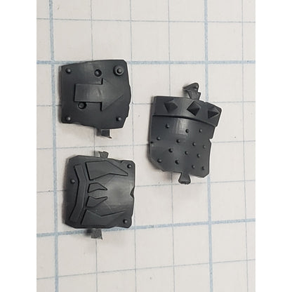 40k Ork Bits Deff Dread Teef Arrow Spikes Plates #56