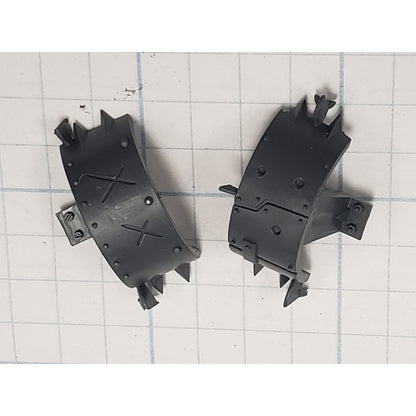 40k Ork Bits Deff Dread Small Spiky Shoulder Pads Set  #3554