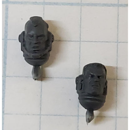 40k Space Marine Bits Jump Pack Intercessors Bare Heads x2 Set #29