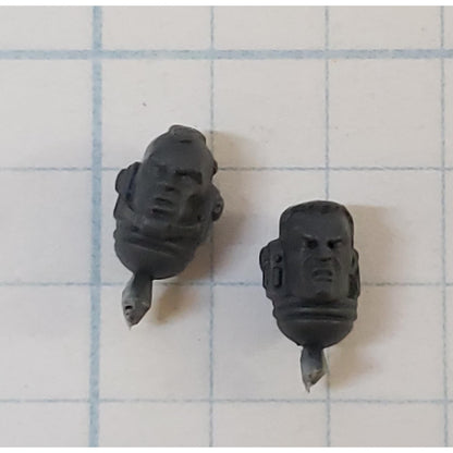 40k Space Marine Bits Jump Pack Intercessors Bare Heads x2 Set #29