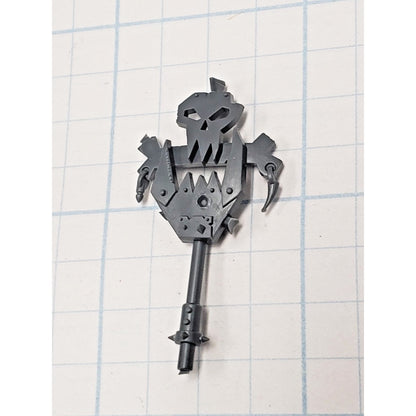 40k Ork Bits Deff Dread Skullz Heads Glyph Plates #74