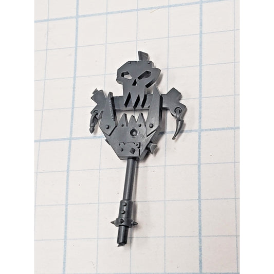 40k Ork Bits Deff Dread Skullz Heads Glyph Plates #74