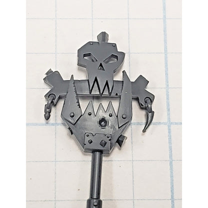 40k Ork Bits Deff Dread Skullz Heads Glyph Plates #74