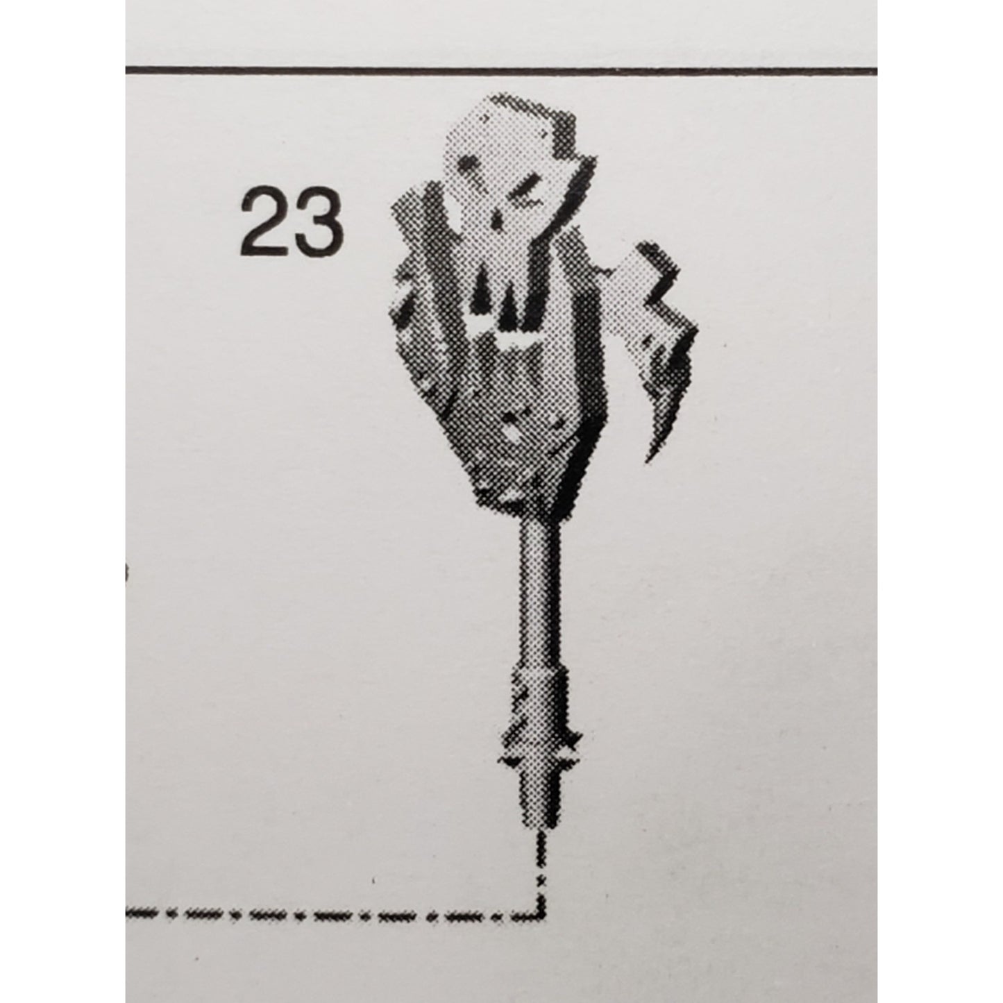 40k Ork Bits Deff Dread Skullz Heads Glyph Plates #74