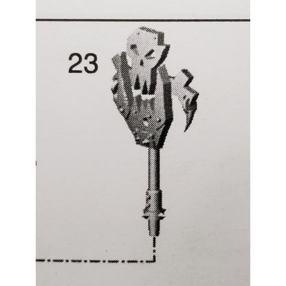 40k Ork Bits Deff Dread Skullz Heads Glyph Plates #74