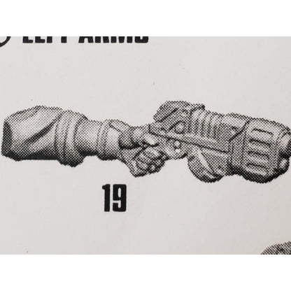 Necromunda Bits Orlock Weapon Upgrade Plasma Pistol Left #19