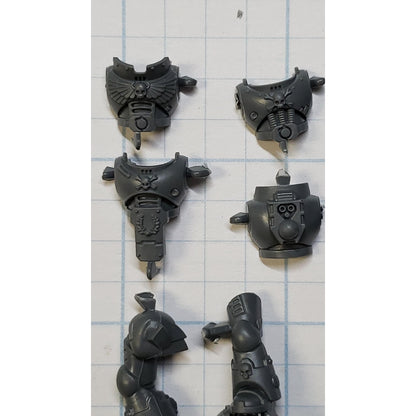 40k Space Marines Bits Devastator Engraved Torso Legs Sets