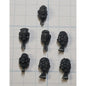 40K Space Marine Bits Reiver Bare Skull Heads w Sgt x7 Set