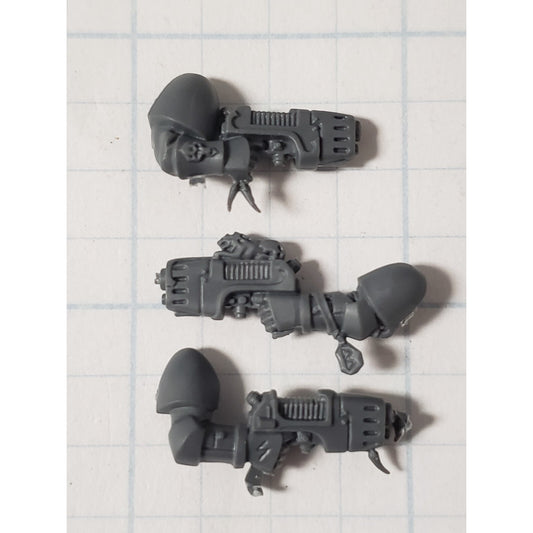 40k Space Wolves Bits Wolf Pack Blood Claws Engraved Plasma Pistols x3