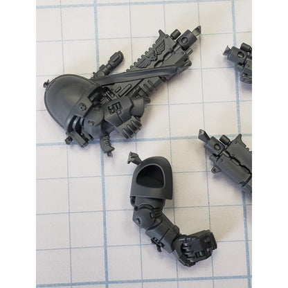 40k Space Marine Bits Heavy Intercessor Gravis Sergeant Rifles x3 Set