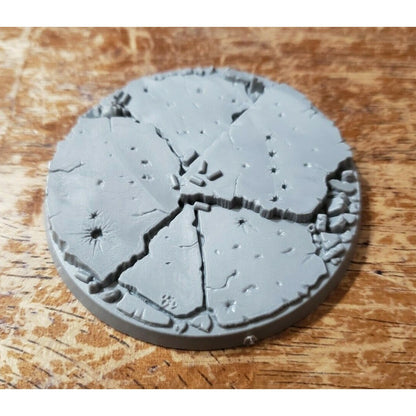 40k Space Marine Bits Venerable Dreadnought 60mm Textured Base Imperia
