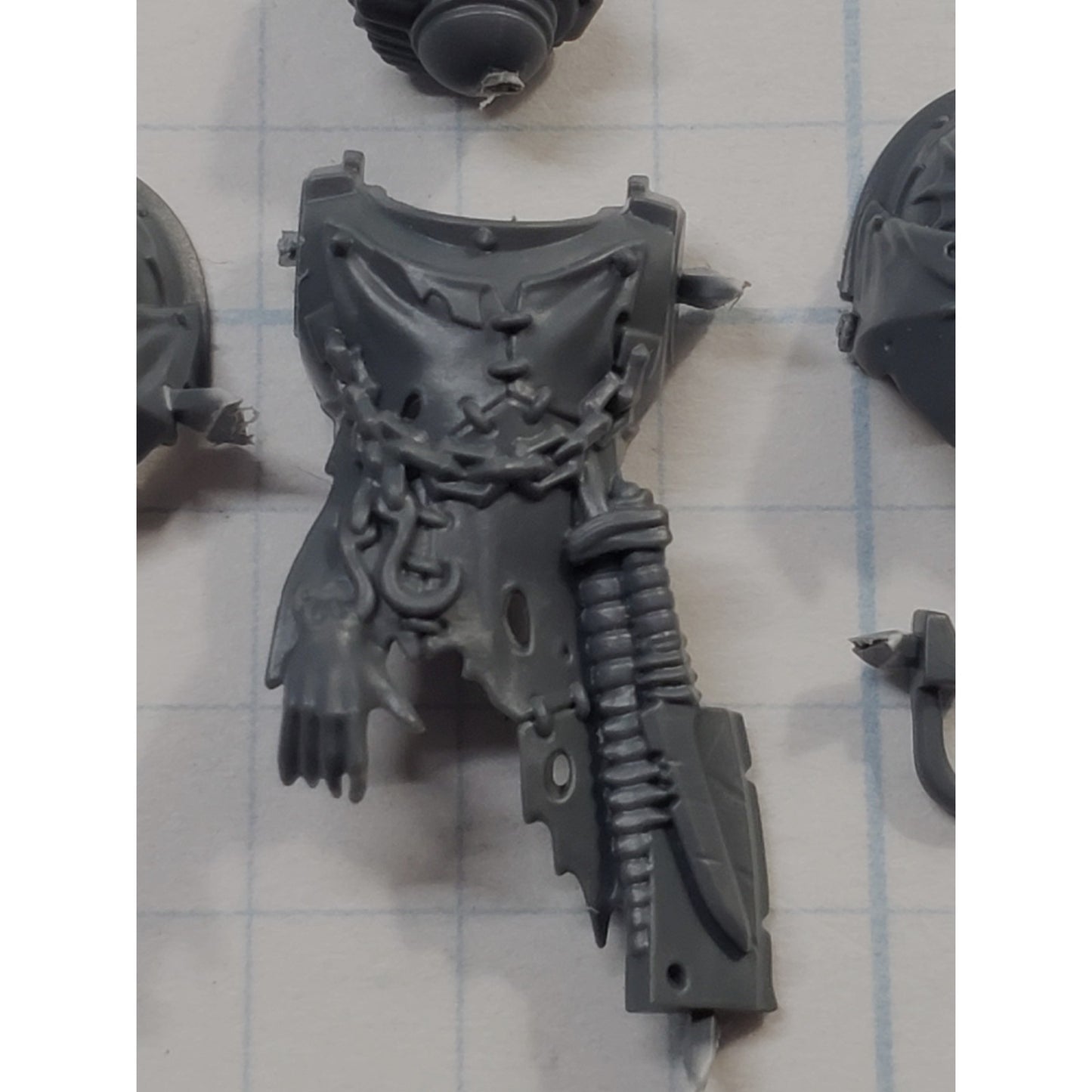 40k Night Lords Bits Nemesis Claws Kill Team Skinthief Shoulder Pads Head Chest