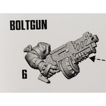 Necromunda Bits Orlock Weapon Upgrade Boltgun w Arms #06