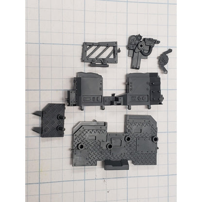 40k Ork Bits Trukk Front Driver Cab & Controls Set