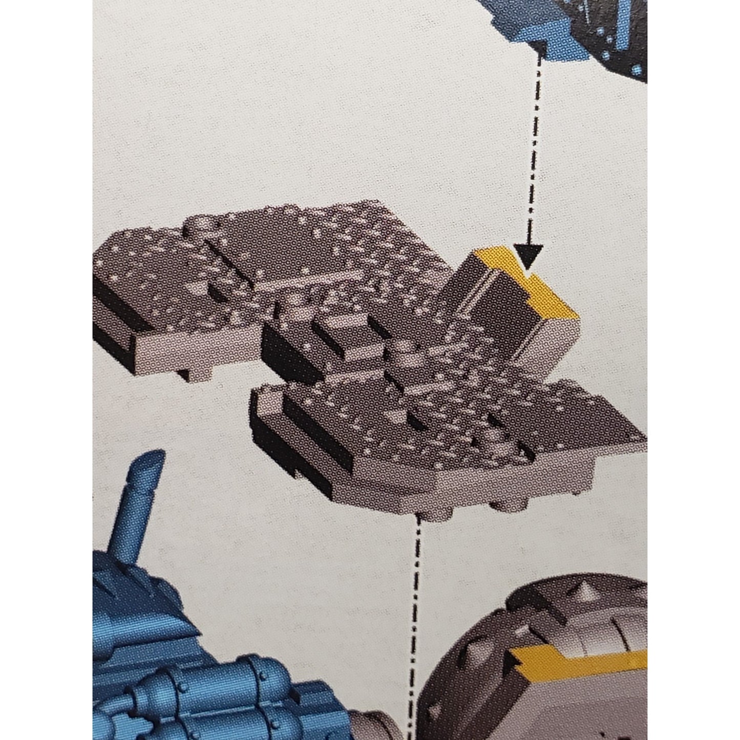40k Ork Bits Trukk Front Driver Cab & Controls Set