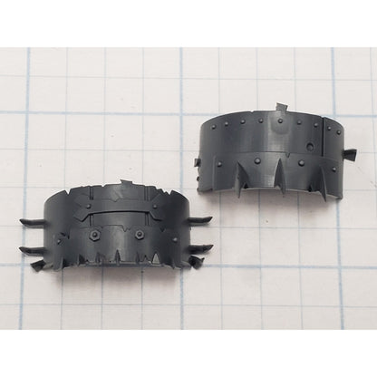 40k Ork Bits Deff Dread Large Spiky Shoulder Pads #87
