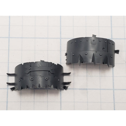 40k Ork Bits Deff Dread Large Spiky Shoulder Pads #87