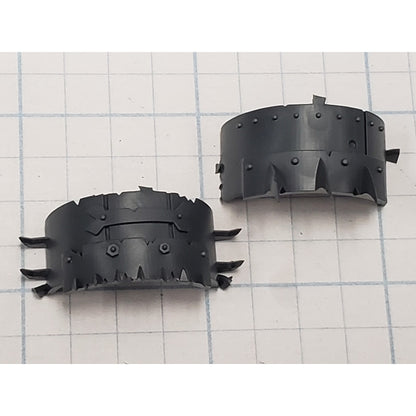 40k Ork Bits Deff Dread Large Spiky Shoulder Pads #87