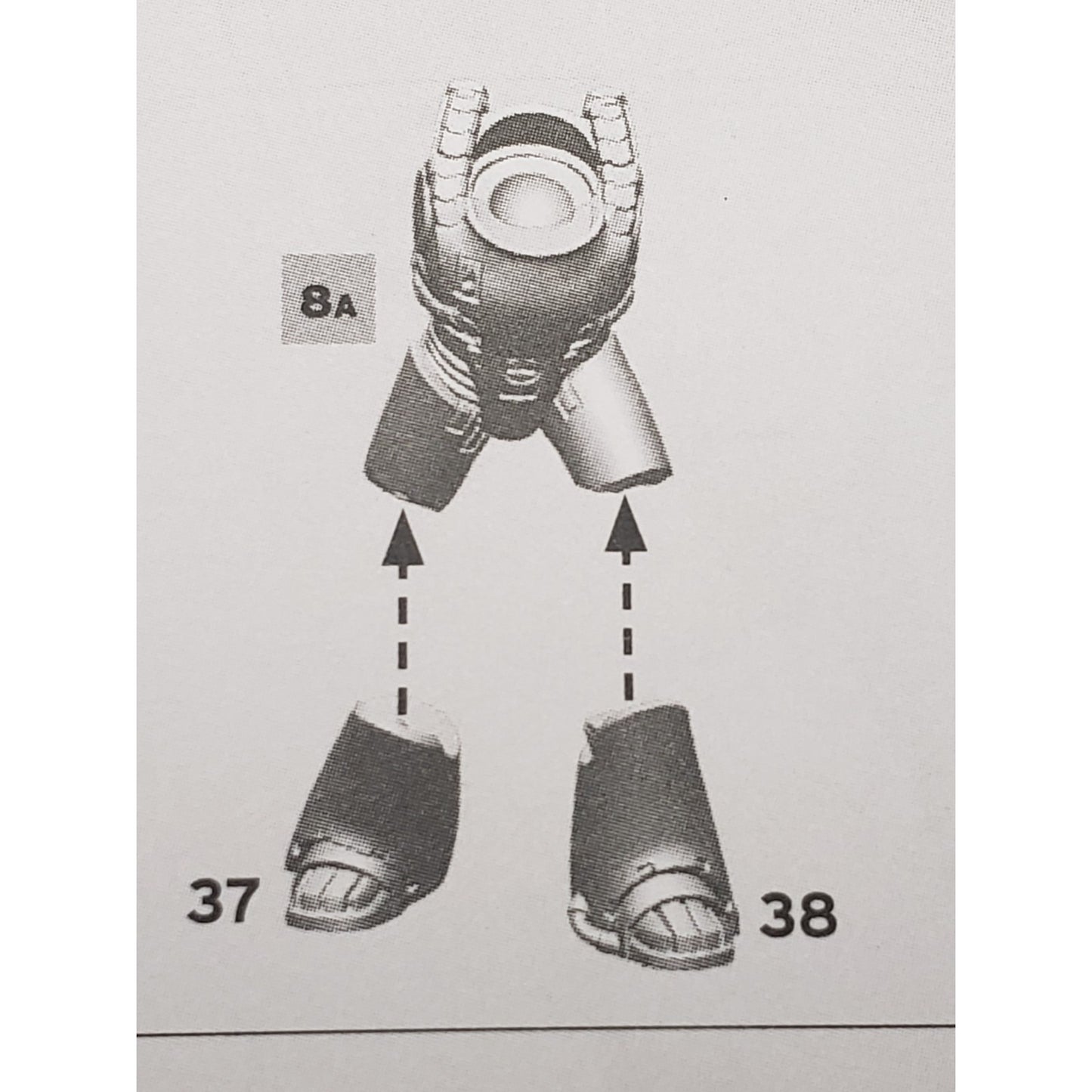 30K Space Marine Bits Mark 6 VI Assault Squad Torso Legs #46
