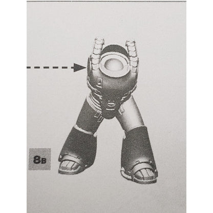 30K Space Marine Bits Mark 6 VI Assault Squad Torso Legs #46