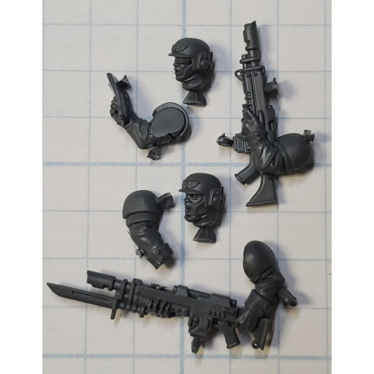 40k Astra Militarum Bits Cadian Upgrade Troopers w Map S53