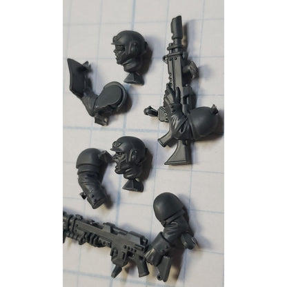 40k Astra Militarum Bits Cadian Upgrade Troopers w Map S53