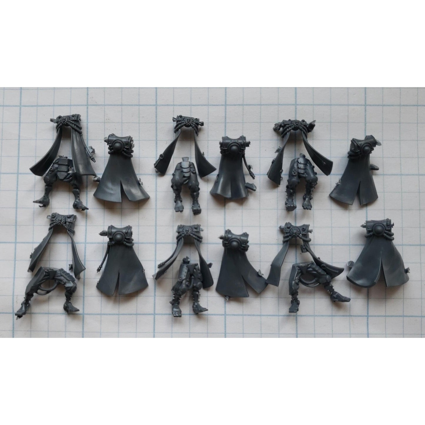 40k Adeptus Mechanicus Bits Skitarii Vanguard Ranger Bionic Torso Legs w Coat x6
