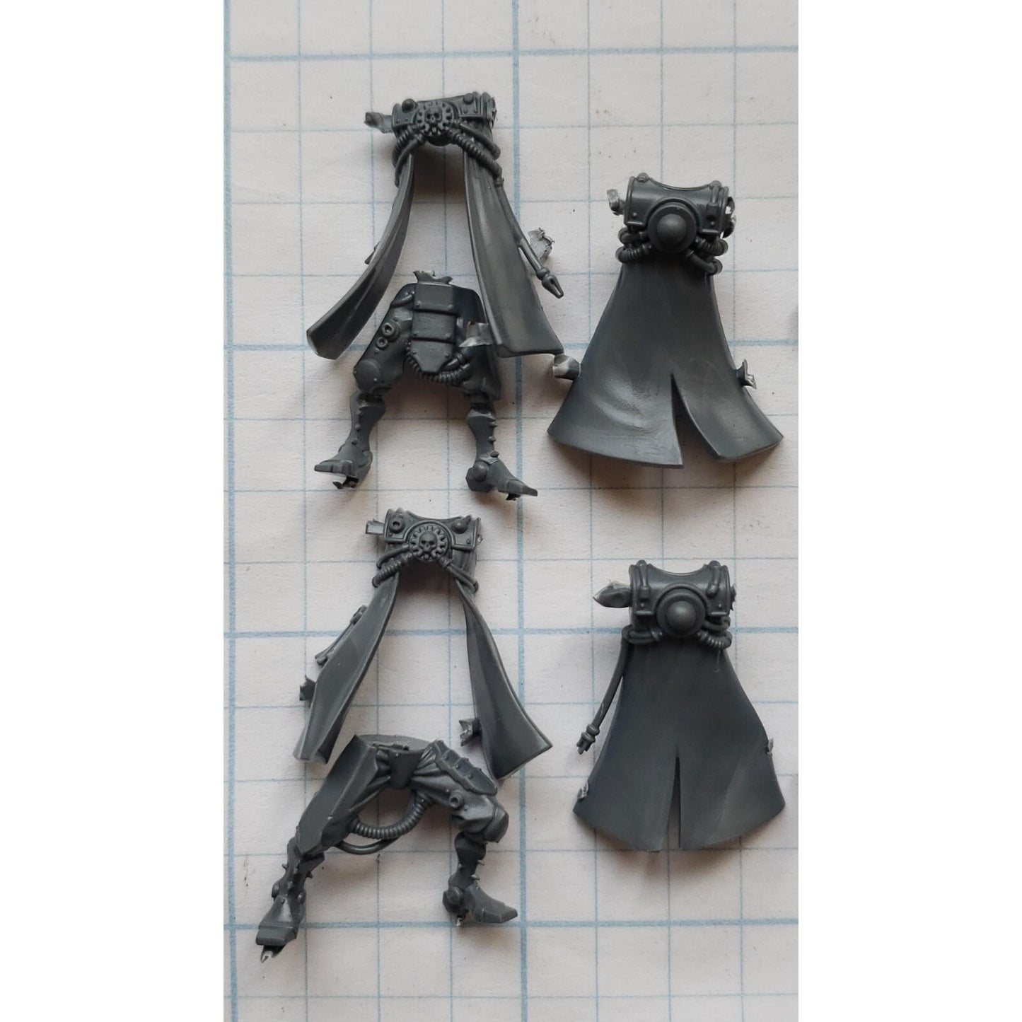40k Adeptus Mechanicus Bits Skitarii Vanguard Ranger Bionic Torso Legs w Coat x6