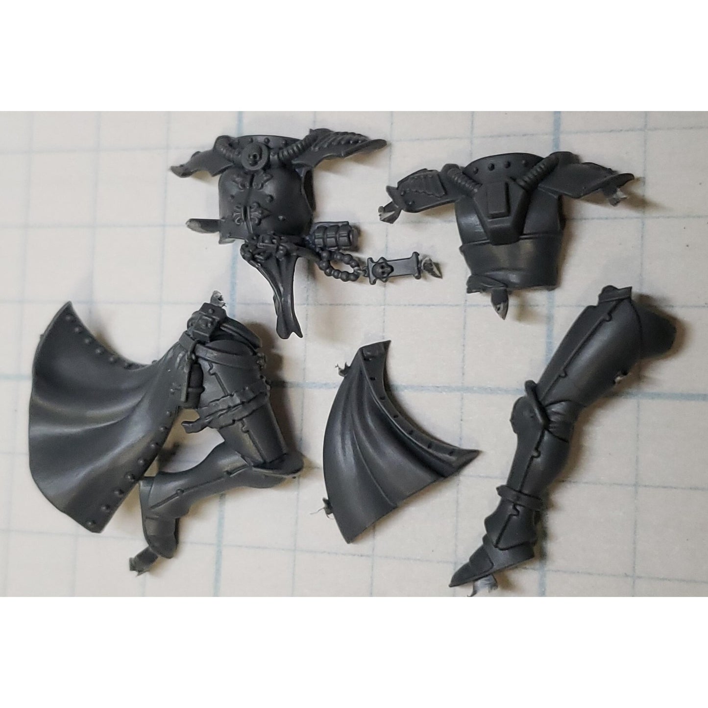 40k Adeptus Sororitas Bits Seraphim Armored Female Torso Set #72