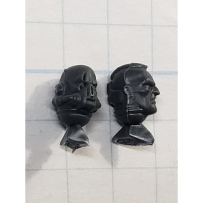 40k Space Marine Bits Heavy Intercessor Gravis Armor Scarred Sgt Bare Heads S62