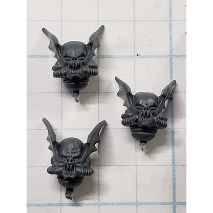 40k Night Lords Bits Nemesis Claws Kill Team Winged Helmet Head x5 B41