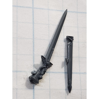 40K Adeptus Sororitas Bits Battle Sister Squad Superior Power Sword Held Up Set