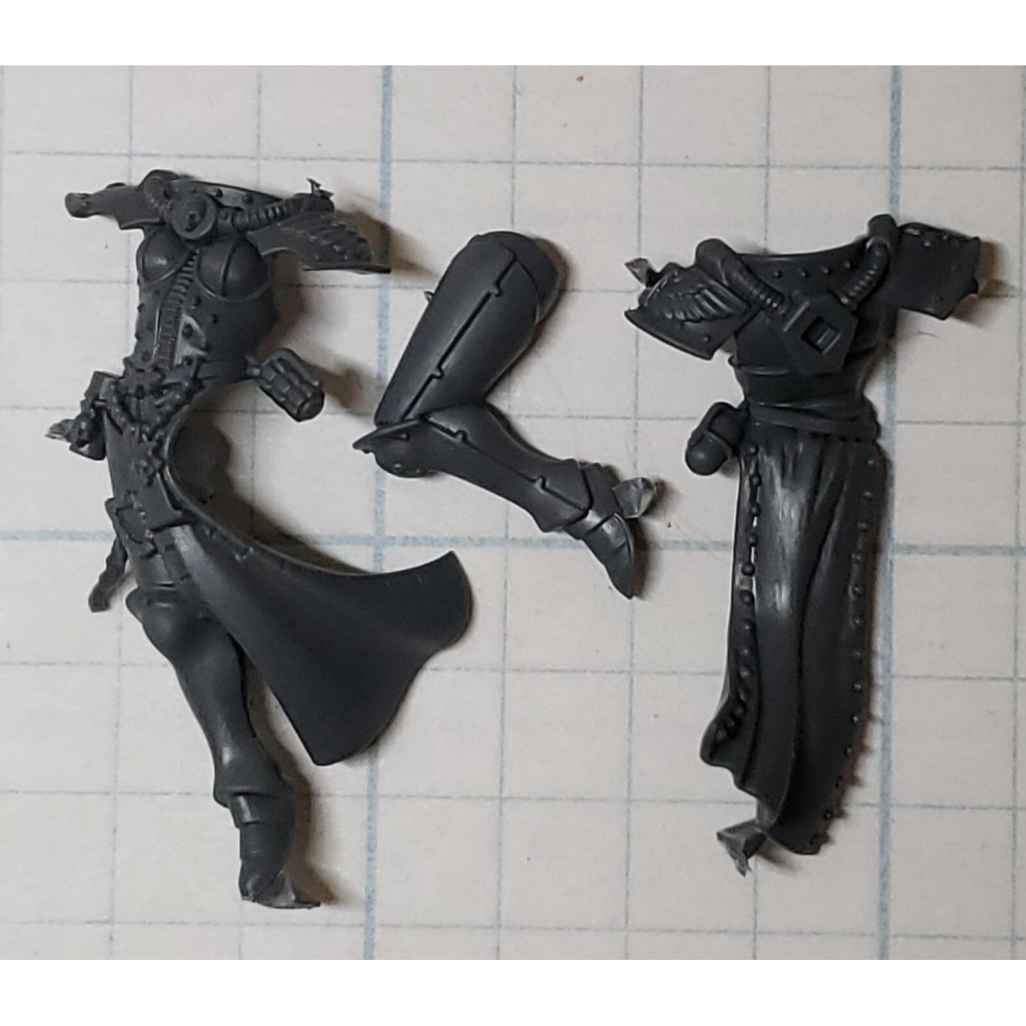 40k Adeptus Sororitas Bits Seraphim Armored Female Torso Set #31