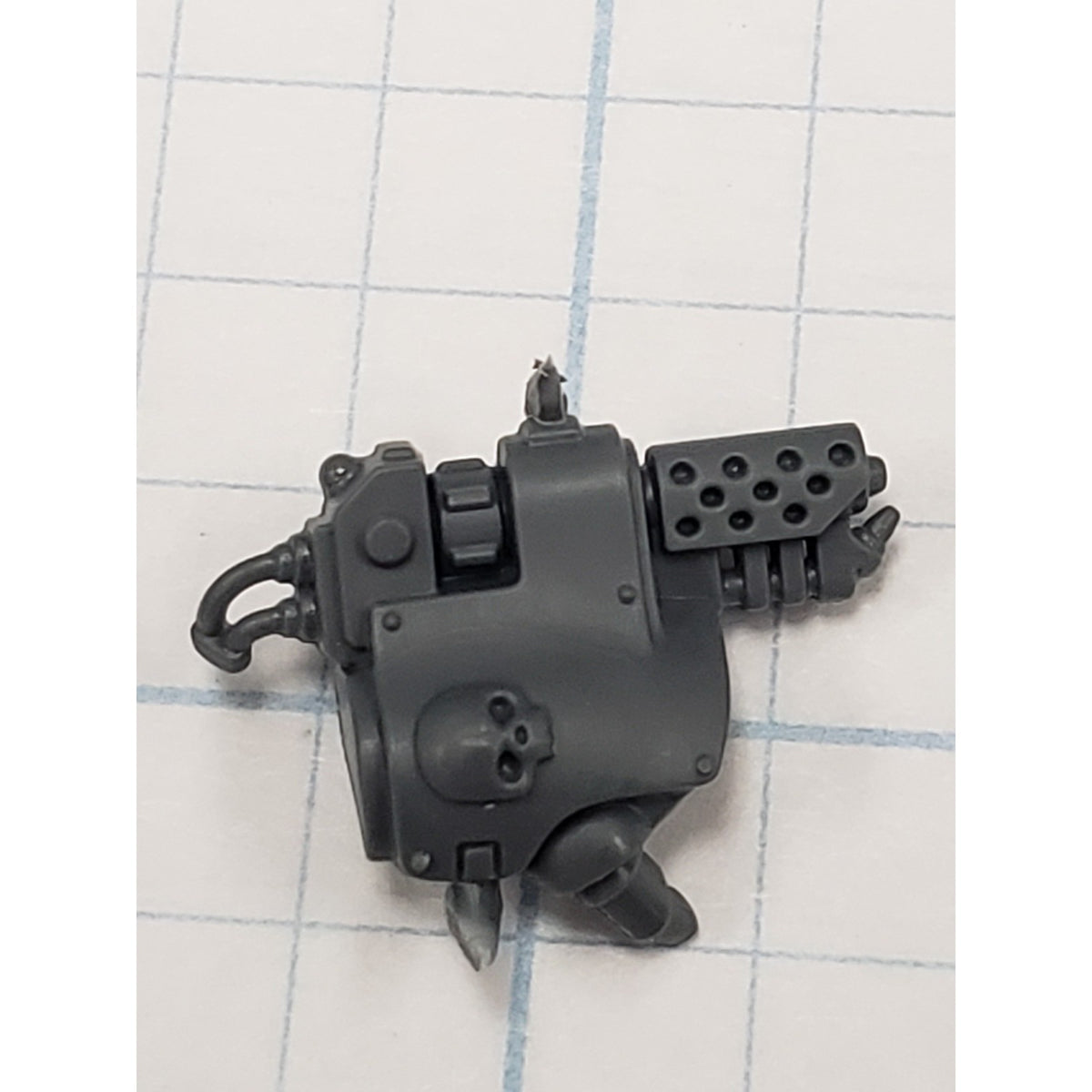 40k Space Marine Bits Aggressor Sergeant Skull Flamerstorm Gauntlet F1