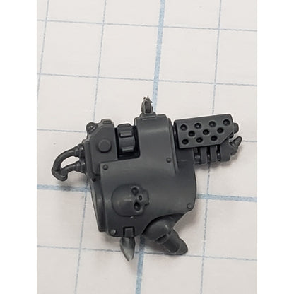 40k Space Marine Bits Aggressor Sergeant Skull Flamerstorm Gauntlet F1