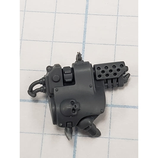 40k Space Marine Bits Aggressor Sergeant Skull Flamerstorm Gauntlet F1