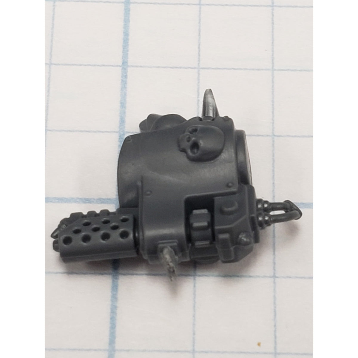 40k Space Marine Bits Aggressor Sergeant Skull Flamerstorm Gauntlet F1