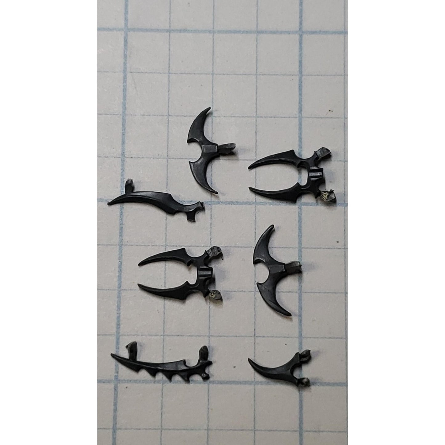 40k Drukhari Bits Kabalite Warrior Splinter Rifle Blade Bayonets x7