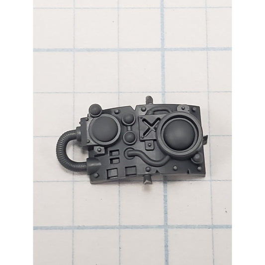 40k Ork Bits Deff Dread Front Armor w Optics #64
