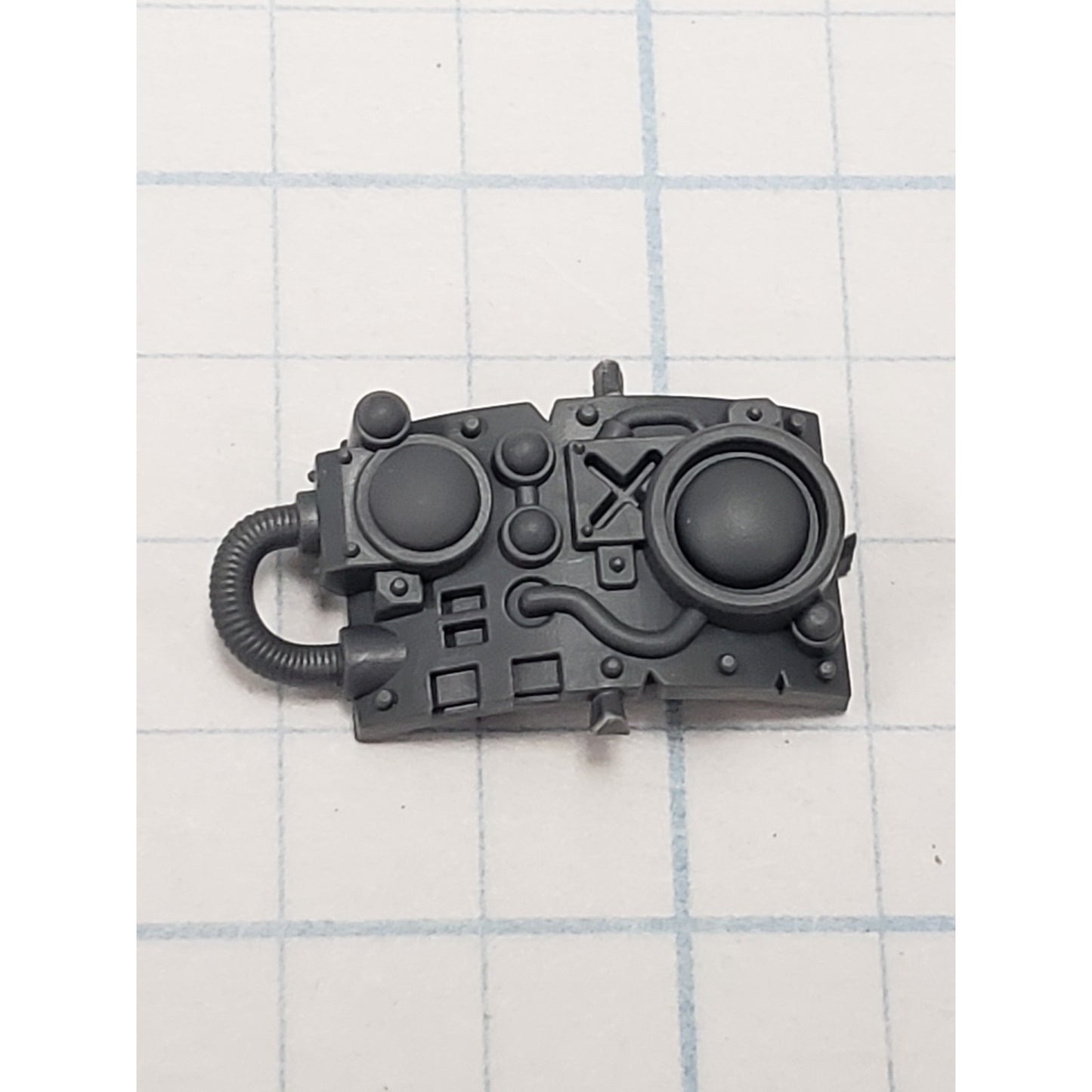 40k Ork Bits Deff Dread Front Armor w Optics #64